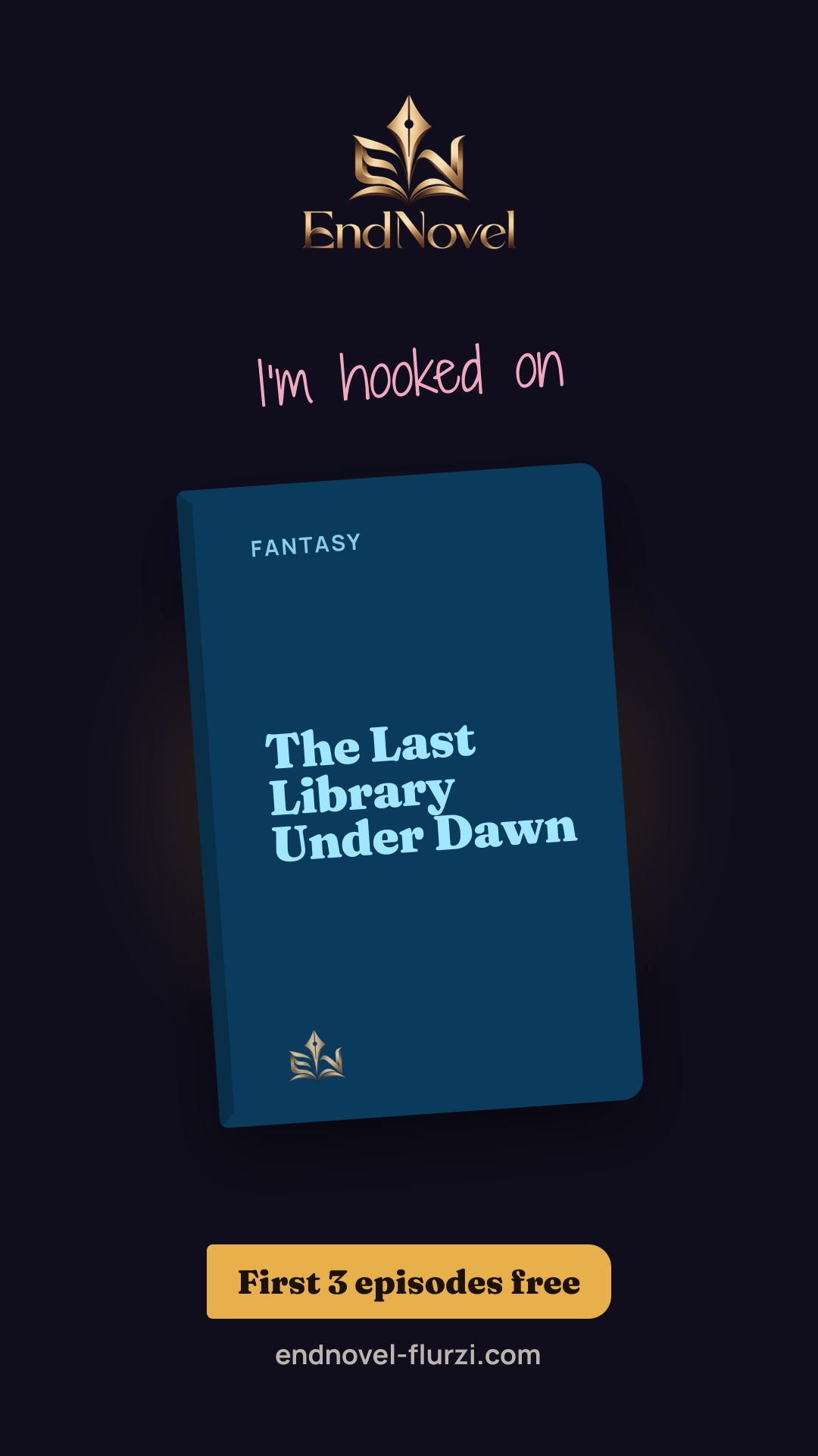 Share card for The Last Library Under Dawn